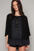 Bat Wing Oversized Top