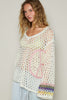 Peace Mesh V Neck
