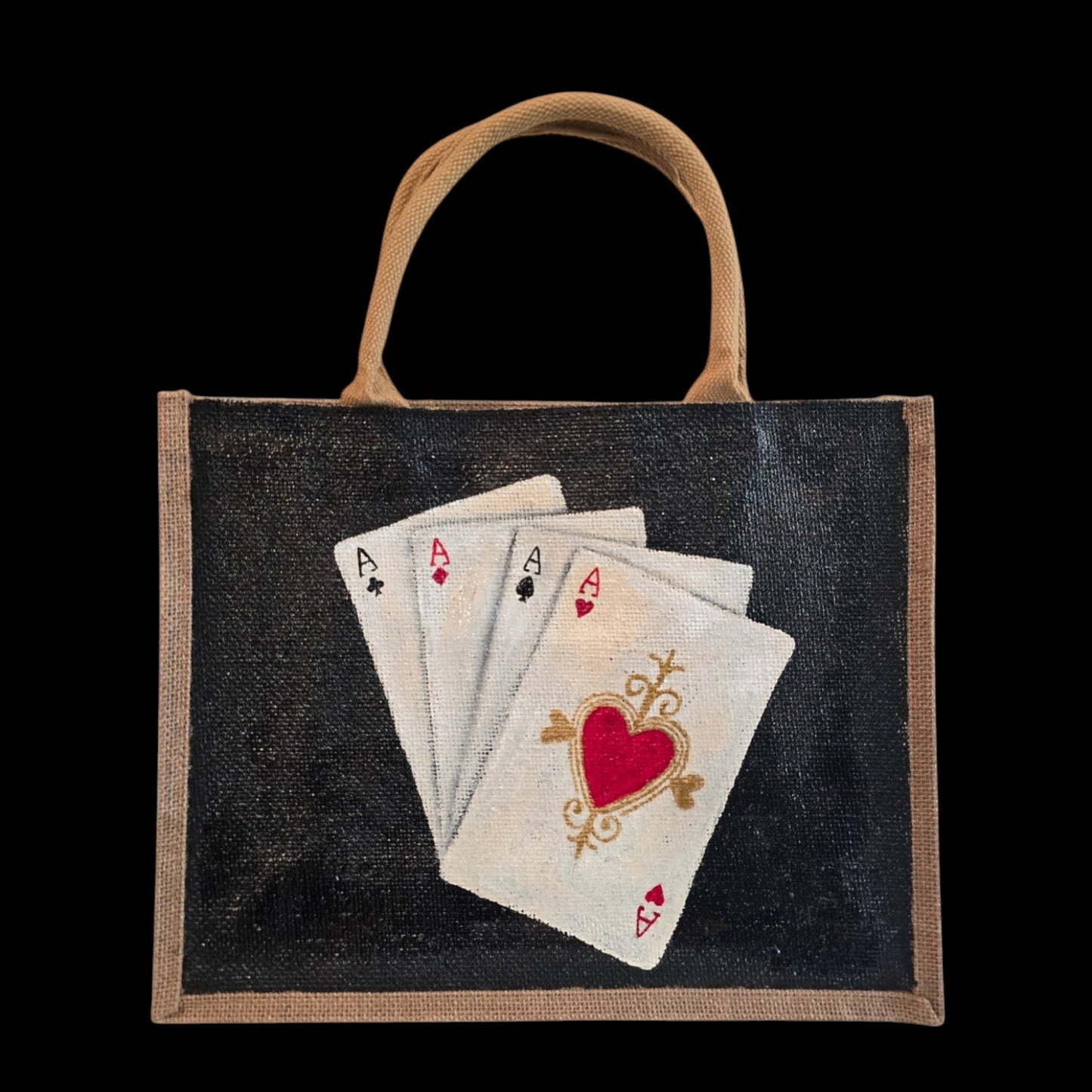 Four Aces Tote Bag