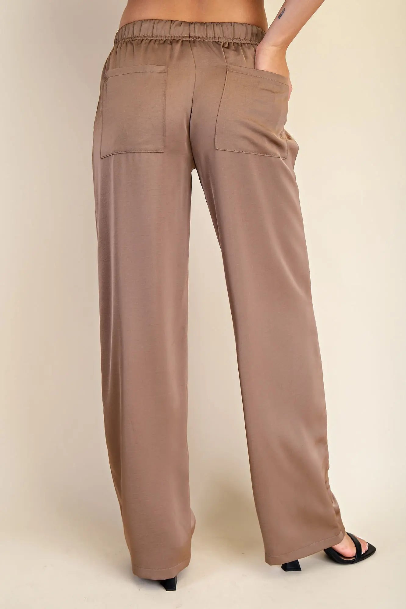 High Waist Wide Pants