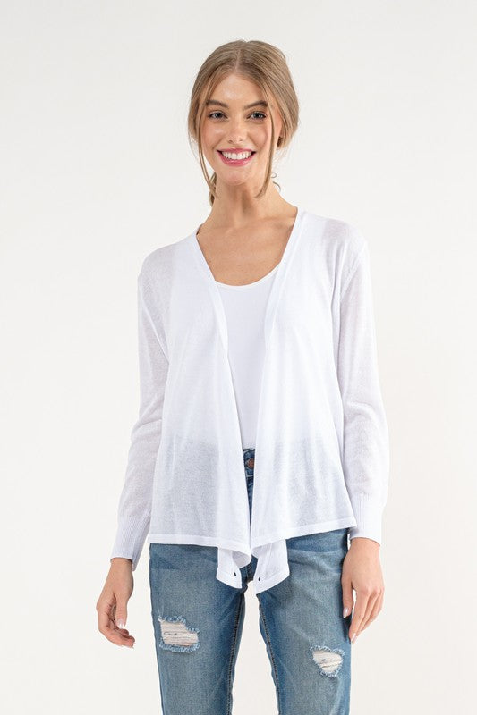 Cielo Wrap Cardigan 3/4 sleeve