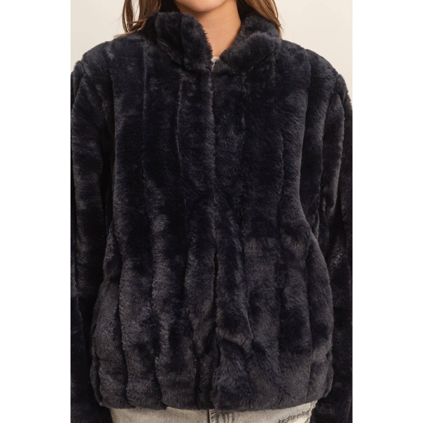 Faux Fur Jacket