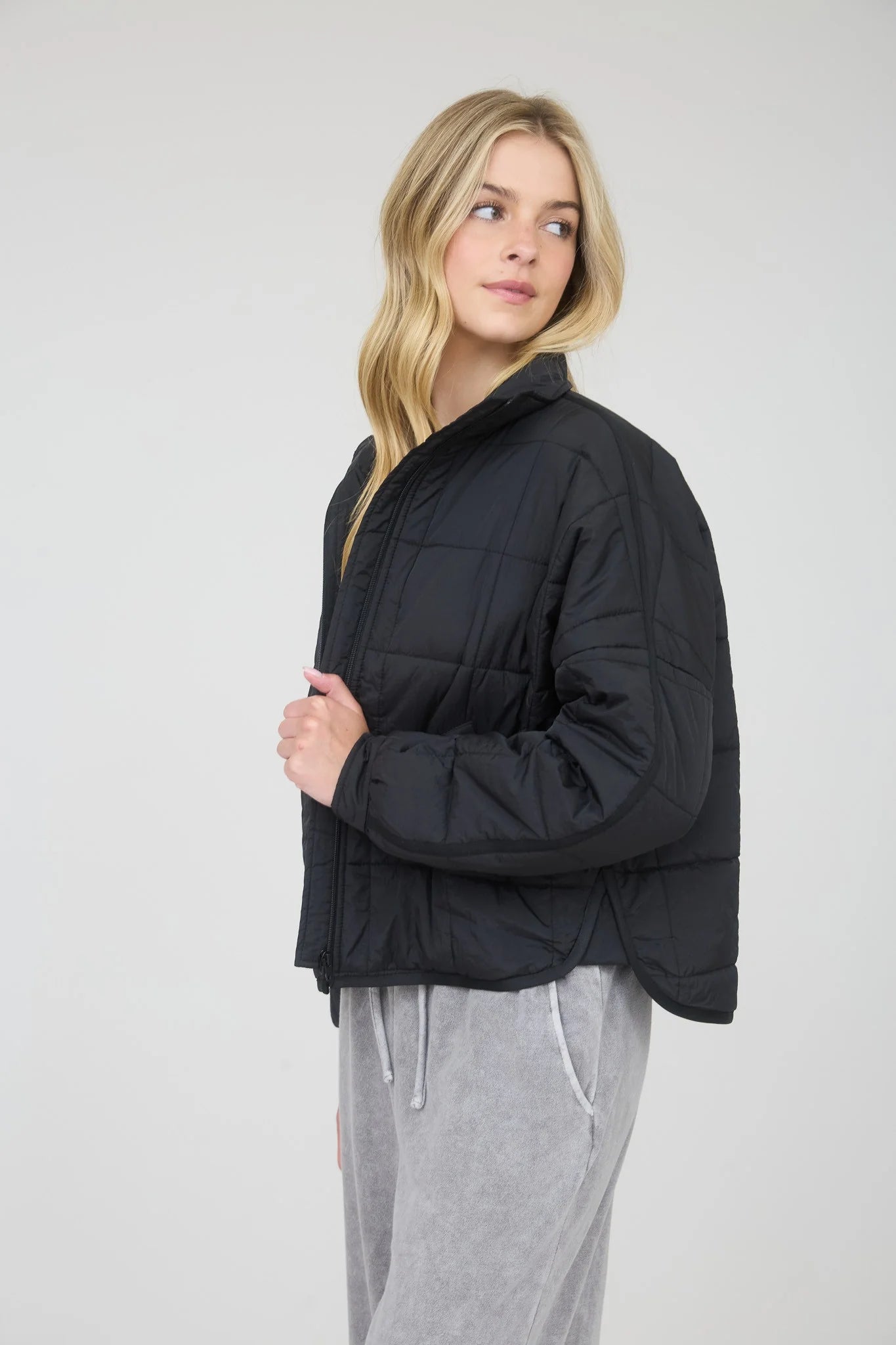 Light Weight Quilted Jacket