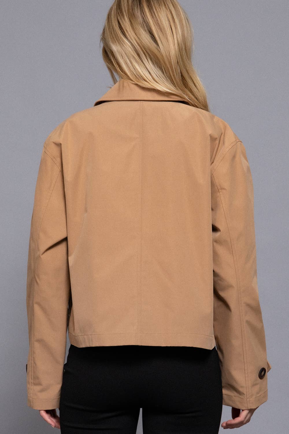 Trench Cropped Jacket