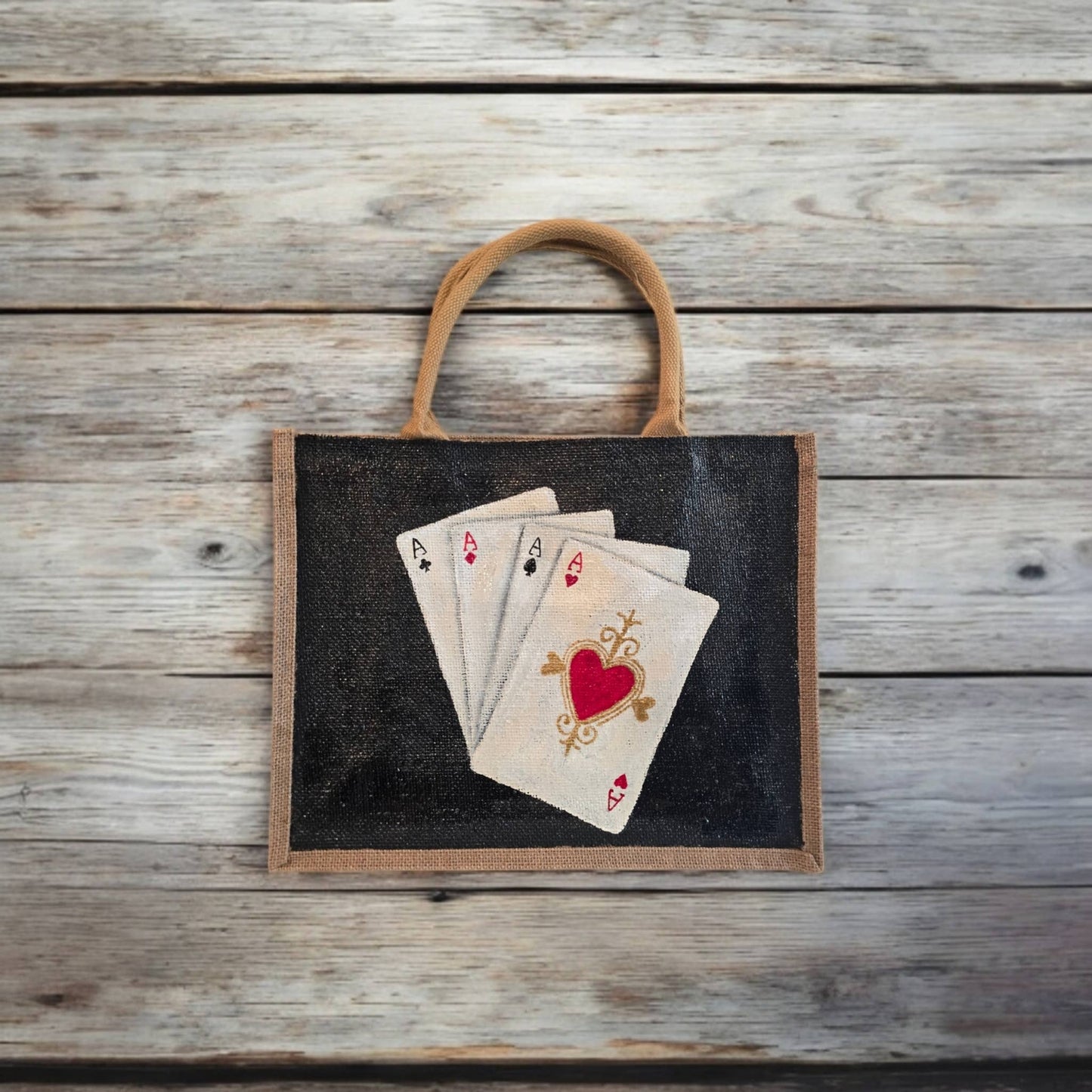 Four Aces Tote Bag