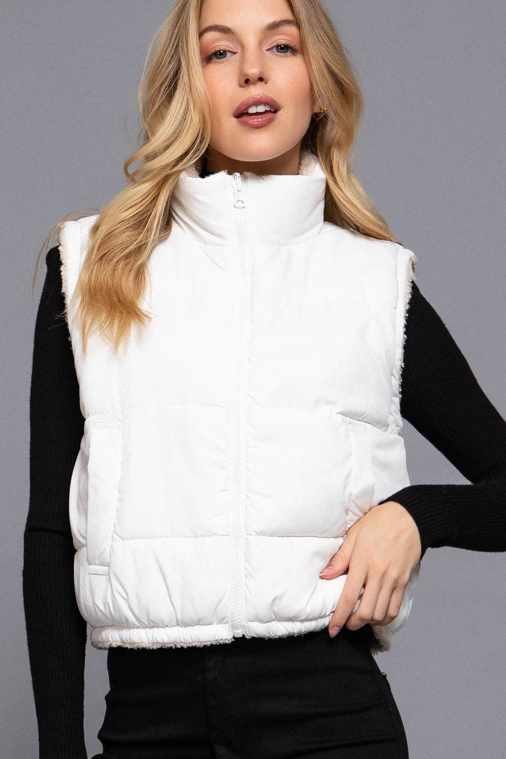 Reversible Puffer Vest