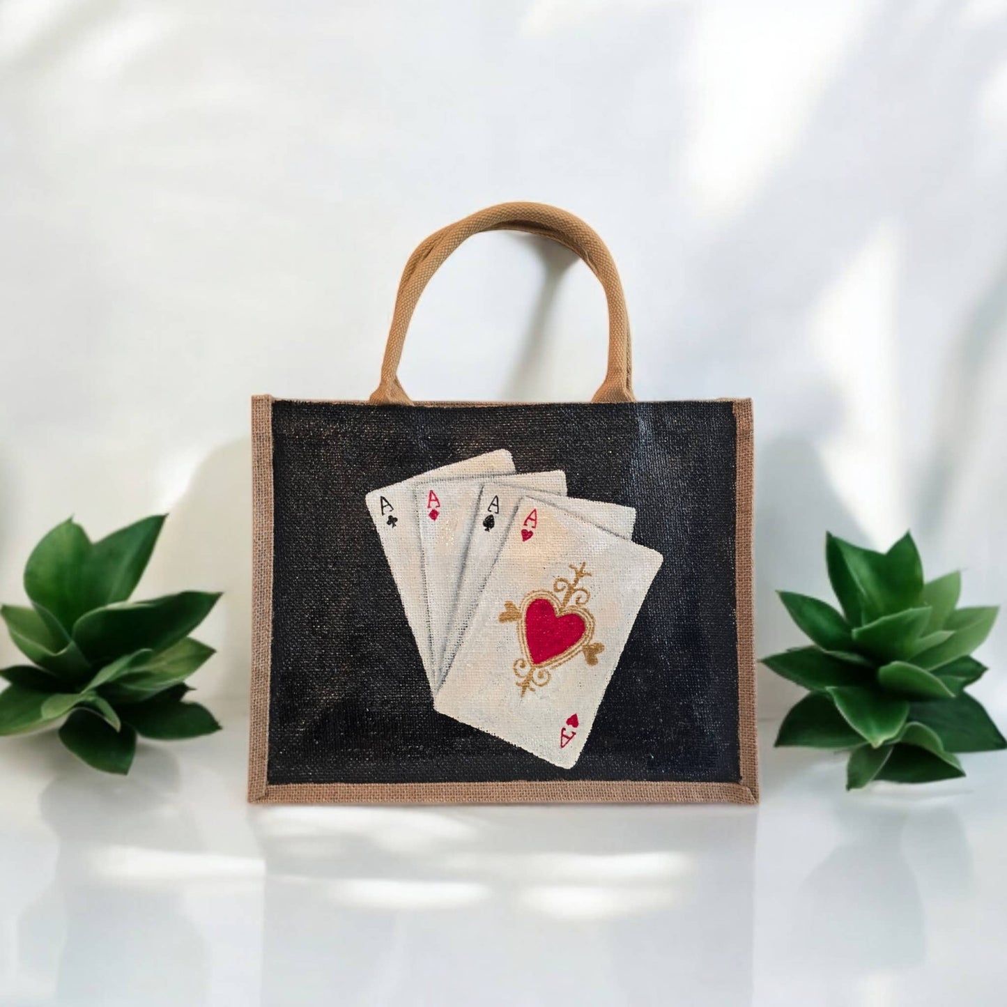 Four Aces Tote Bag