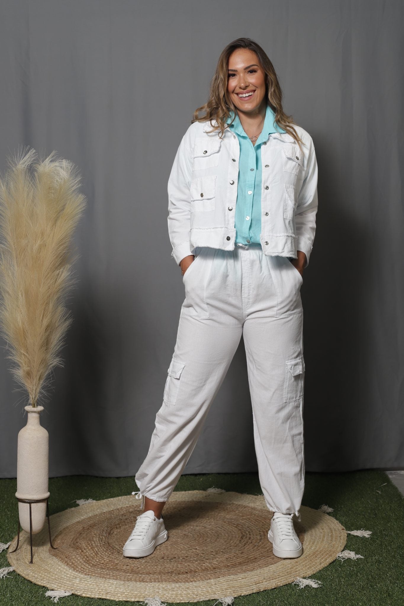 Spring Jacket with Snaps