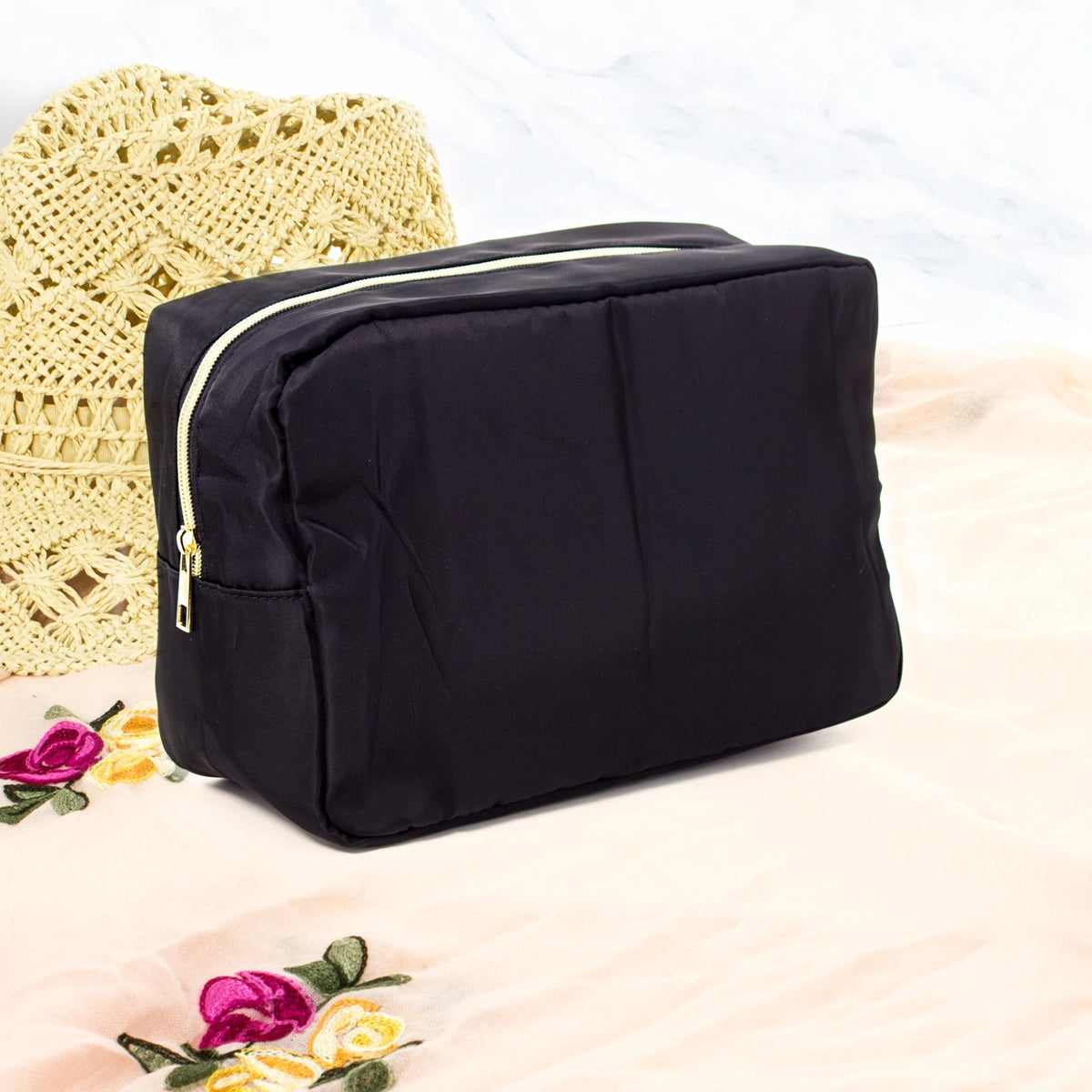 Suzie Q Extra Large Cosmetic Nylon Bag
