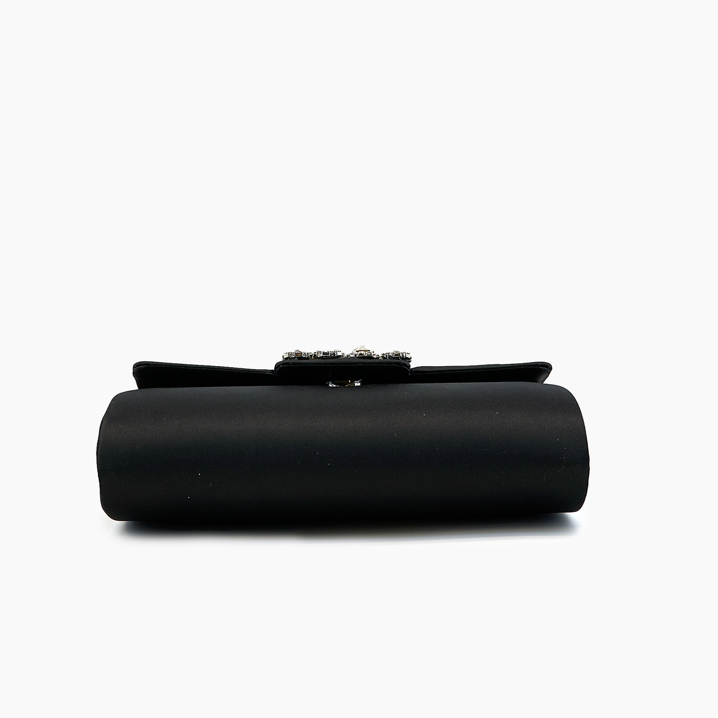 Clara Satin Rhinestone Gem Evening Crossbody