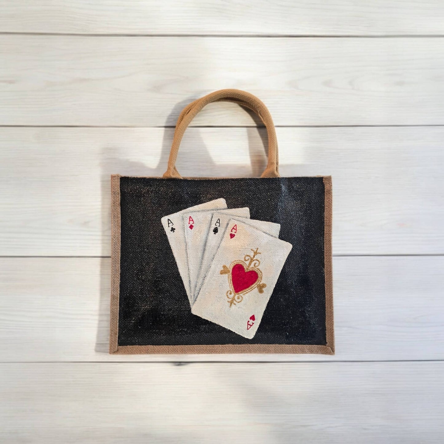 Four Aces Tote Bag