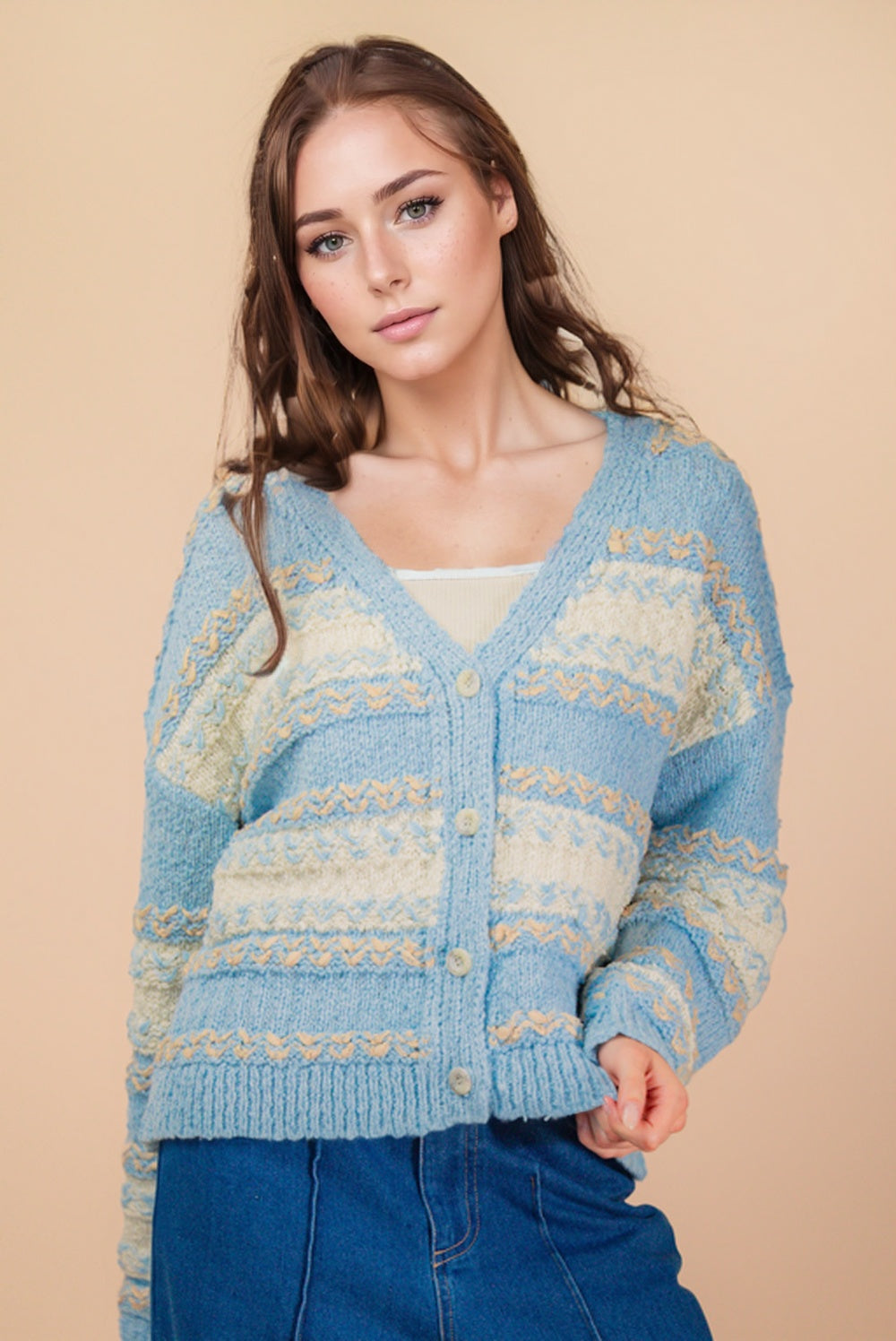 Multi Color Cardigan