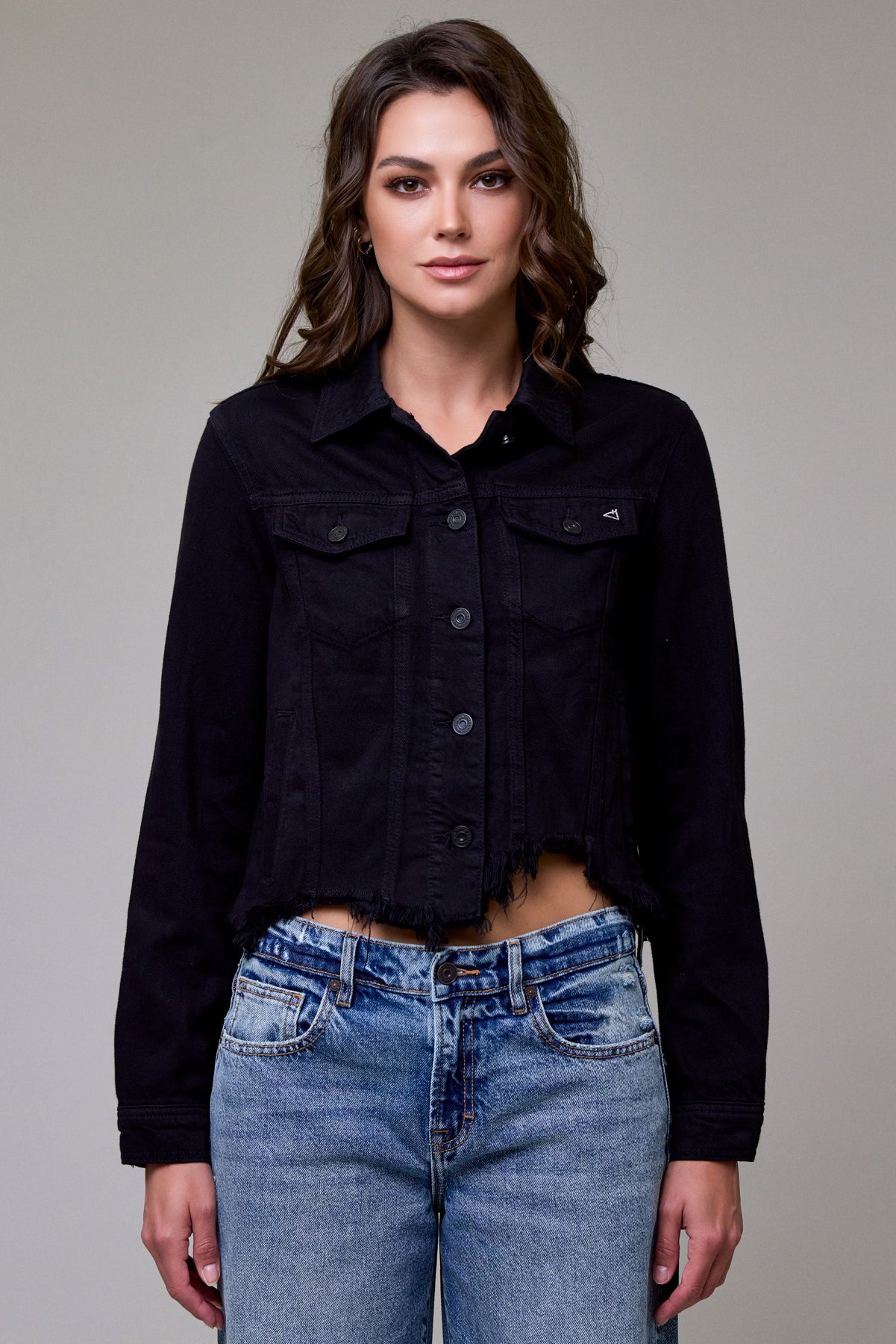 Hidden Regular Fitted Jacket