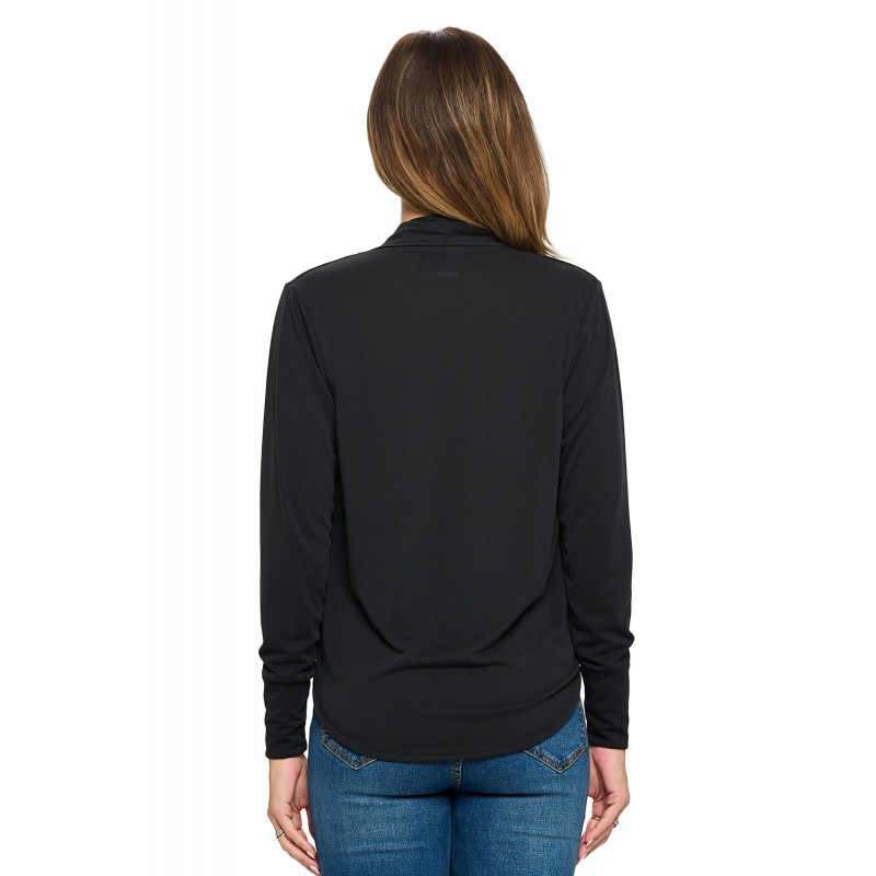 Ariella Long Sleeve Surplus Blouse