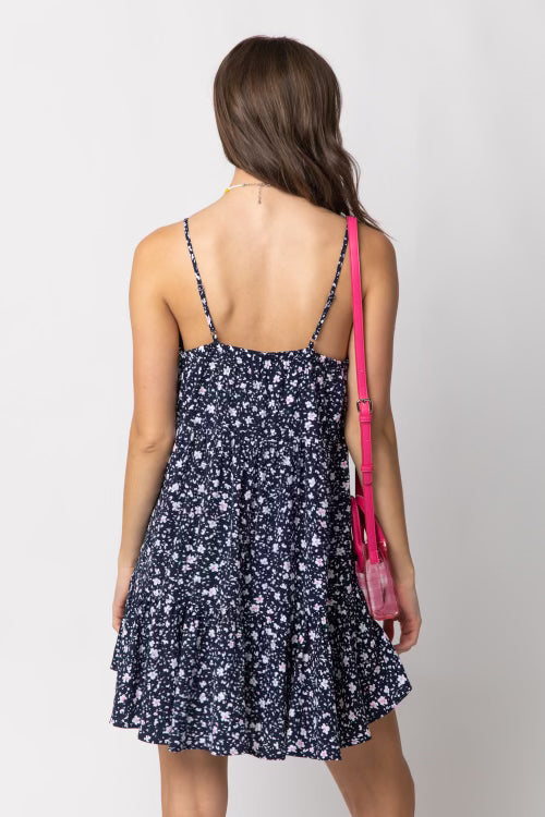 Very J Navy Dress
