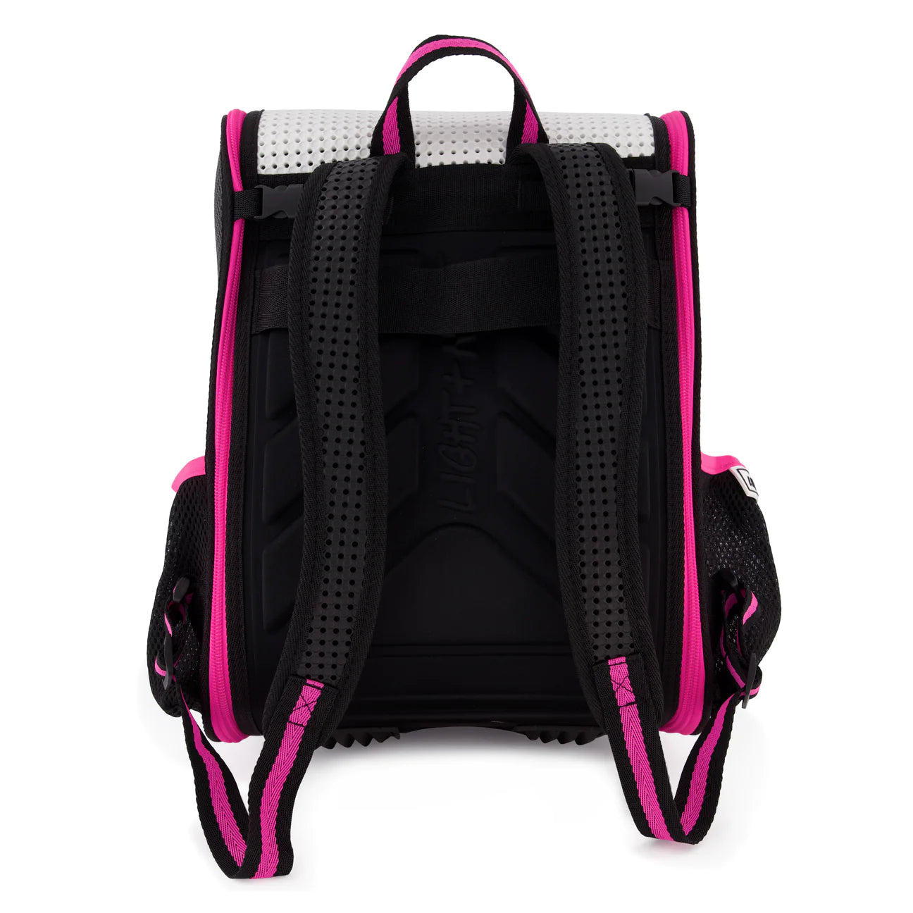 Light Plus Nine Student Backpack Neon Pink