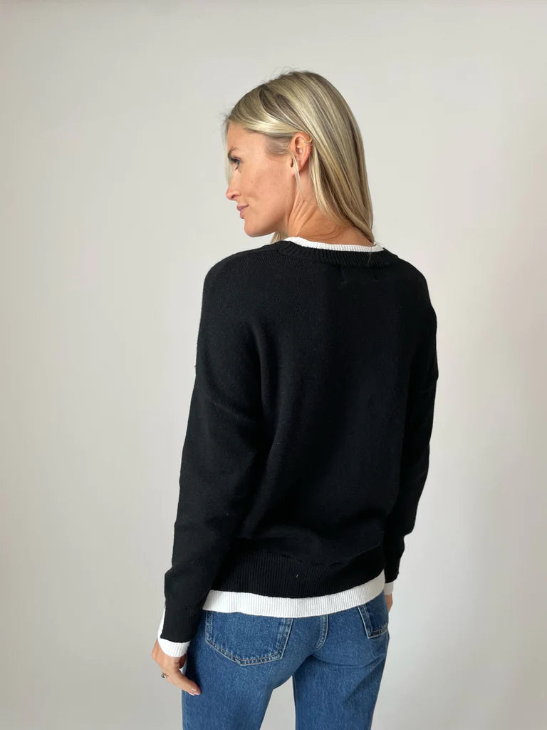 Six Fifty Double Hemmed Sweater - Ashlin