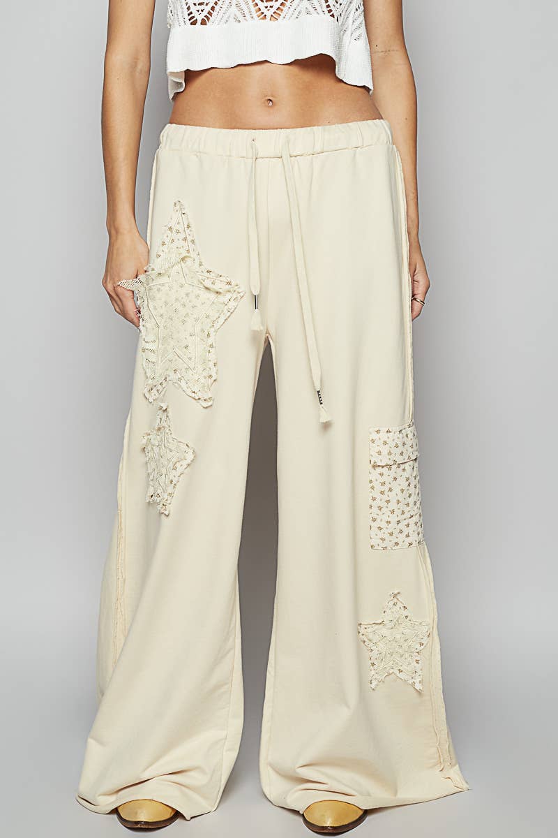 Pol Star patch Sweat Pants