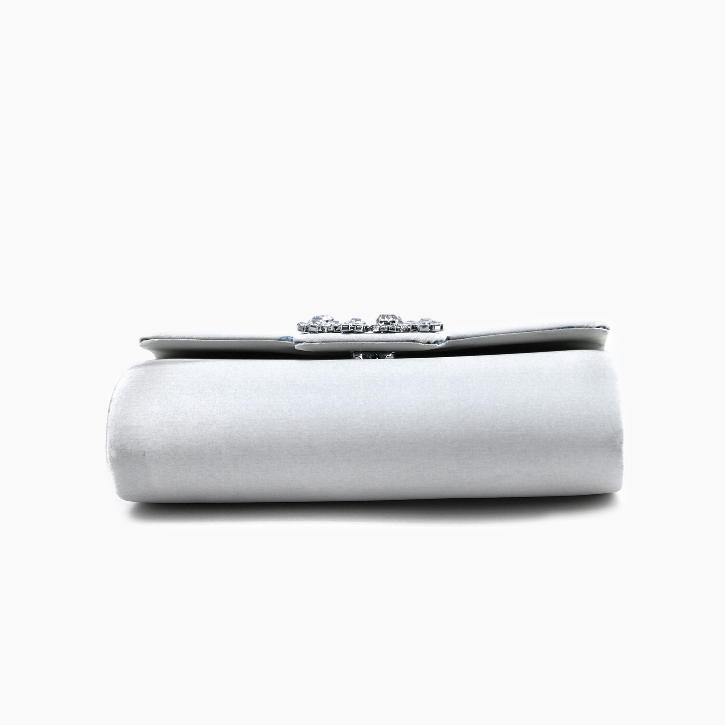 Clara Satin Rhinestone Gem Evening Crossbody