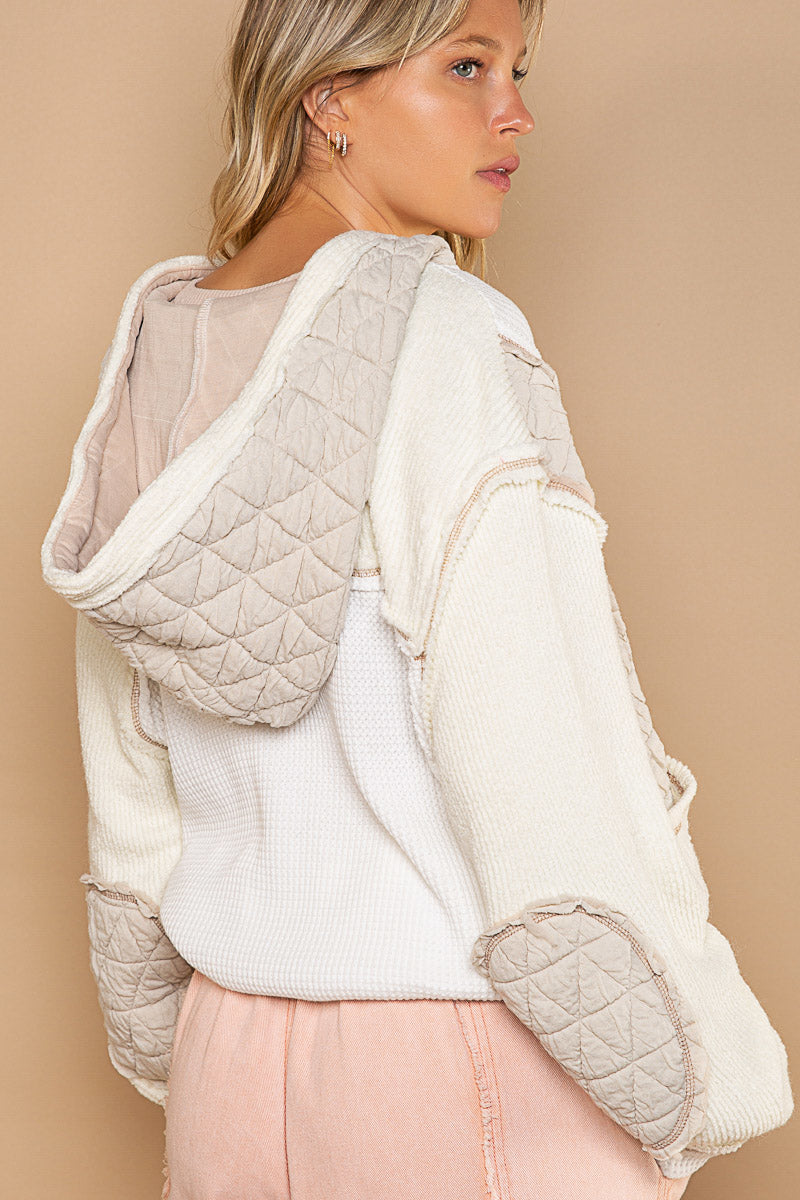 POL Button Down Oversized Jacket