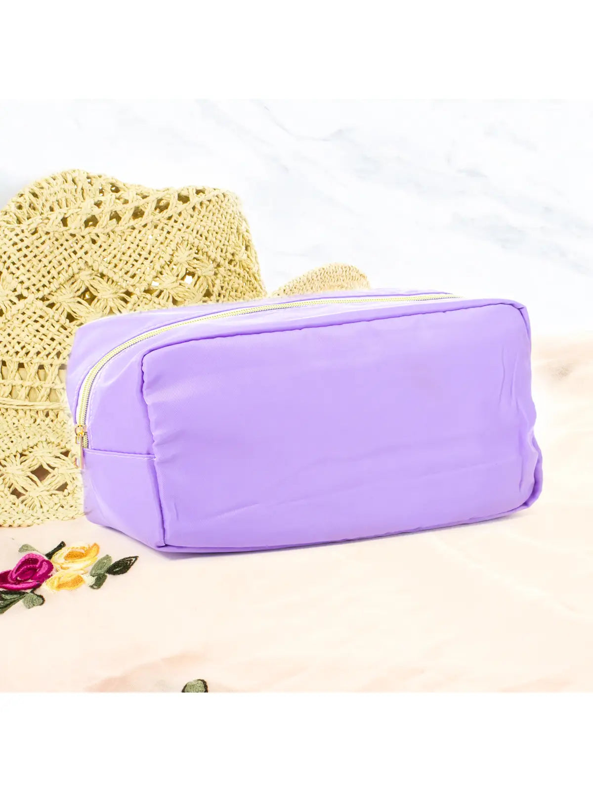 Suzie Q USA Large Nylon Cosmetic Bag