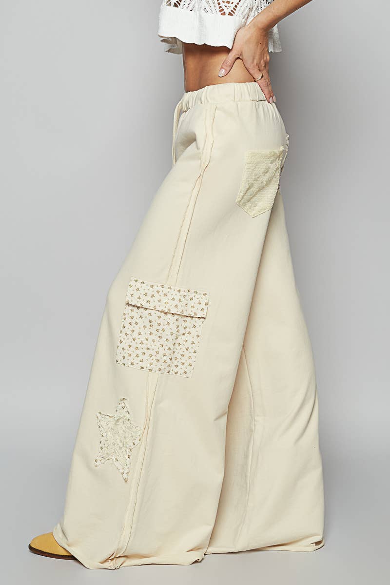 Pol Star patch Sweat Pants