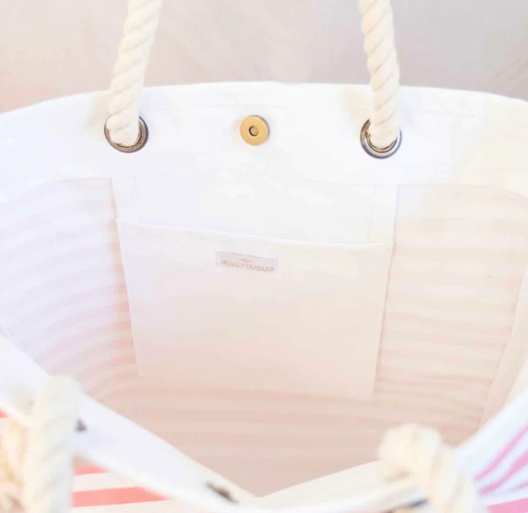 Canaveral Tote Melon / White
