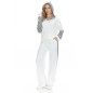 Ariella Hooded White and Black Set