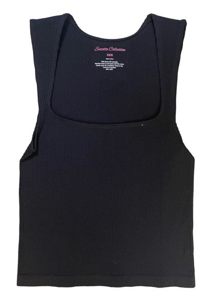 Suzette Seamless Square Neck Full Back Tank