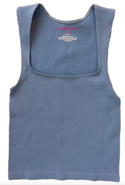 Suzette Seamless Square Neck Full Back Tank
