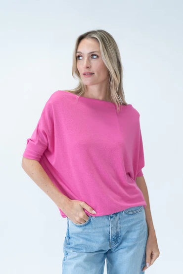 Six fifty short sleeve anywhere top