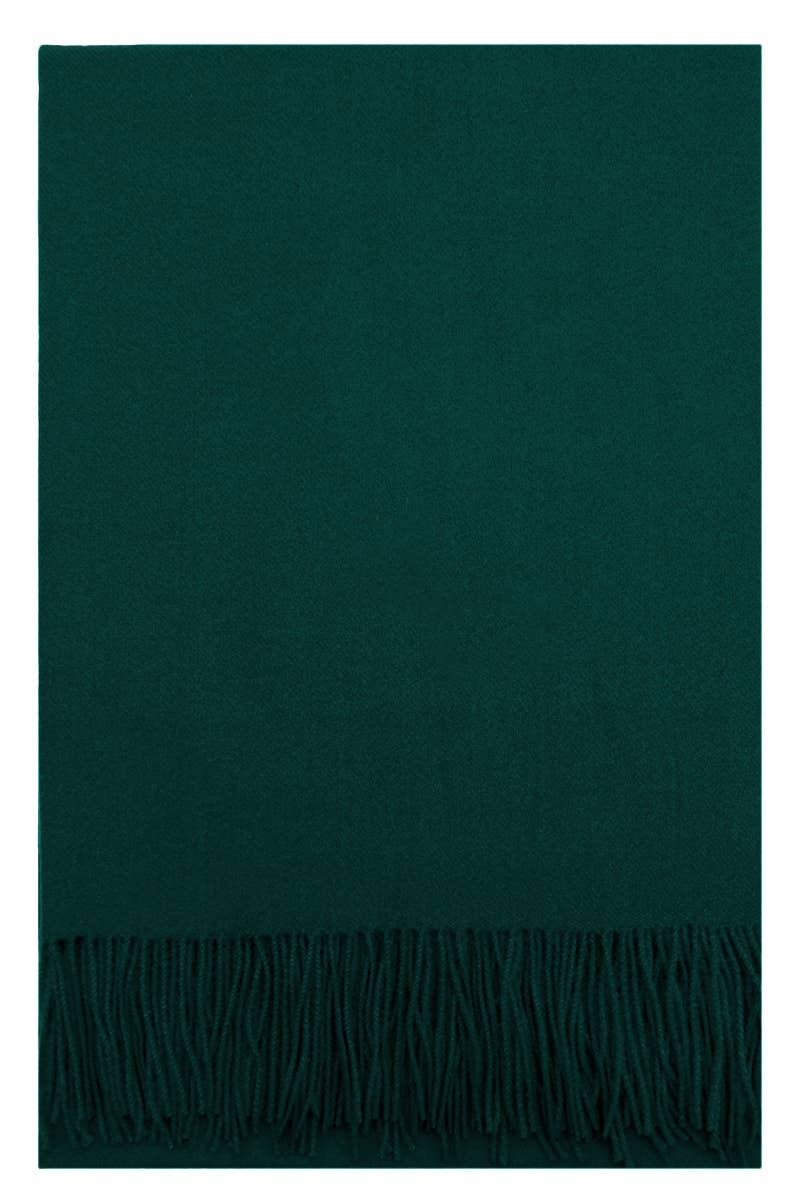 Oversized Fuzzy Twist Oblong Wrap Shawl Scarf