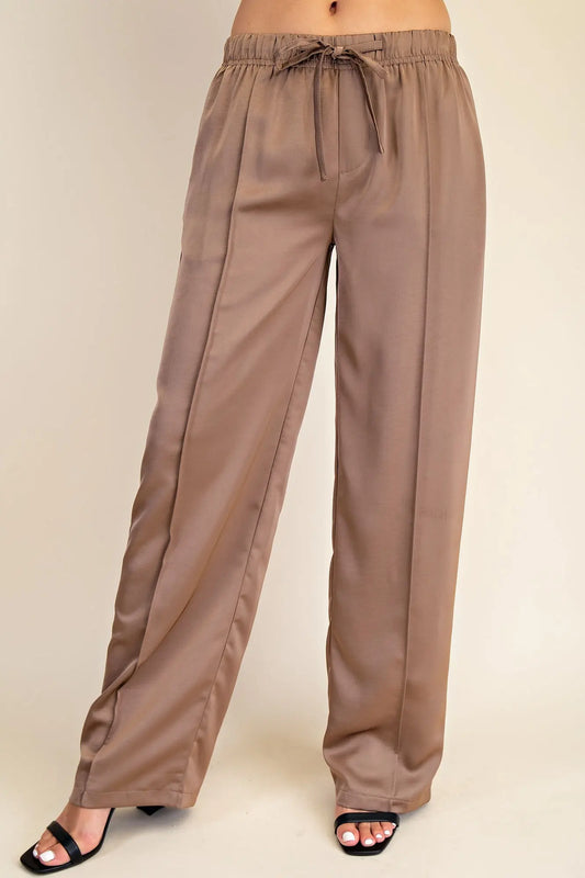 High Waist Wide Pants