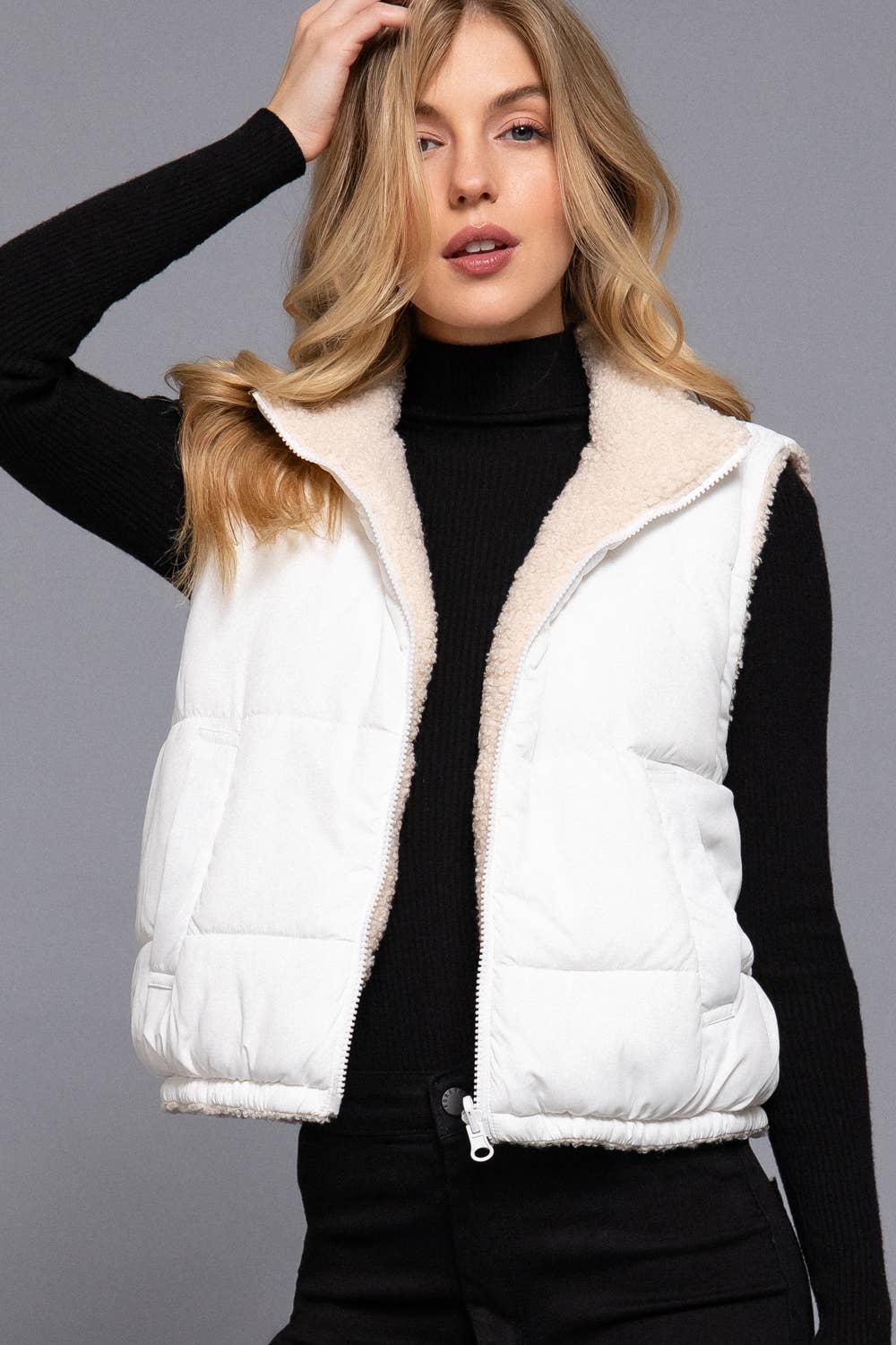 Reversible Puffer Vest