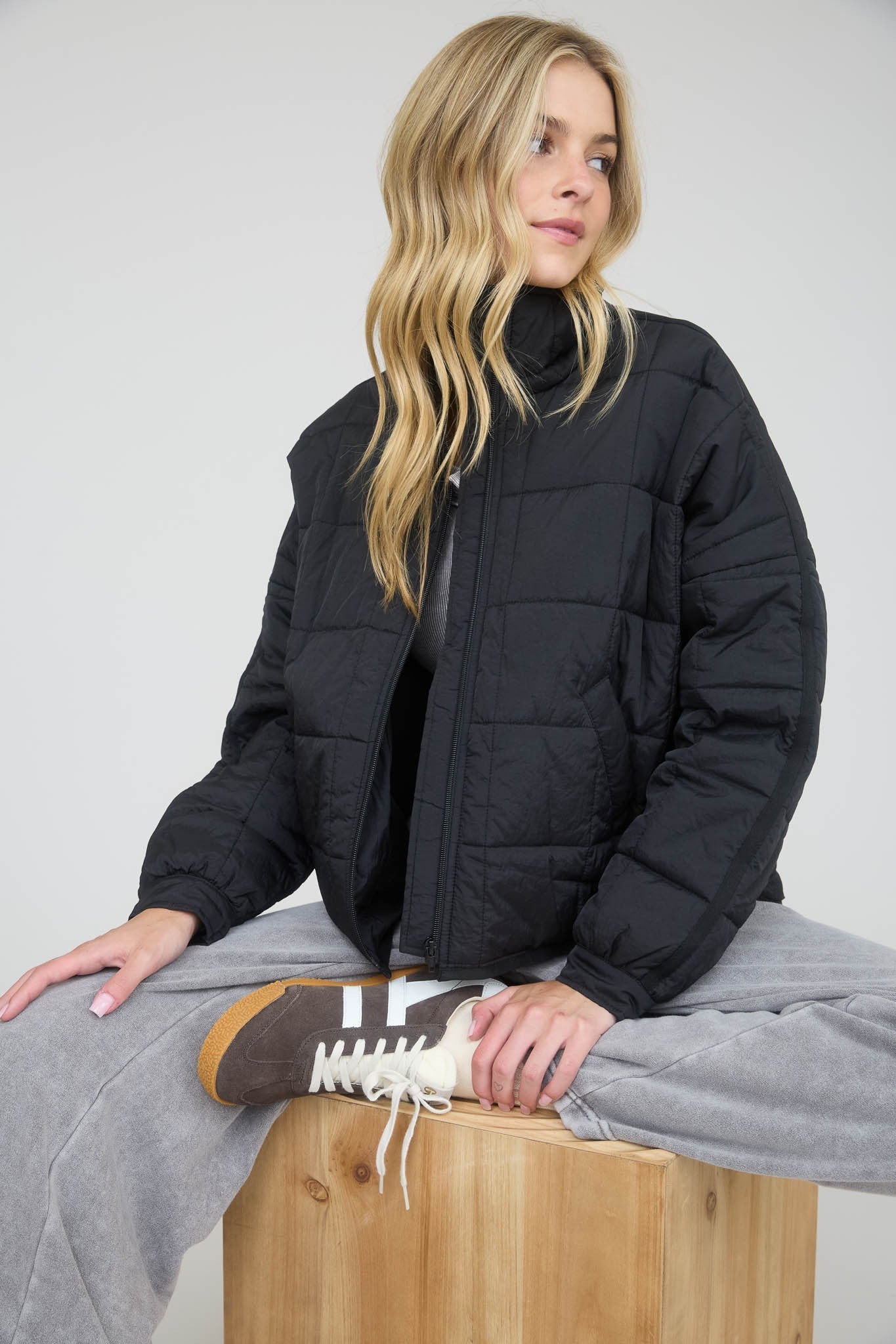 Light Weight Quilted Jacket