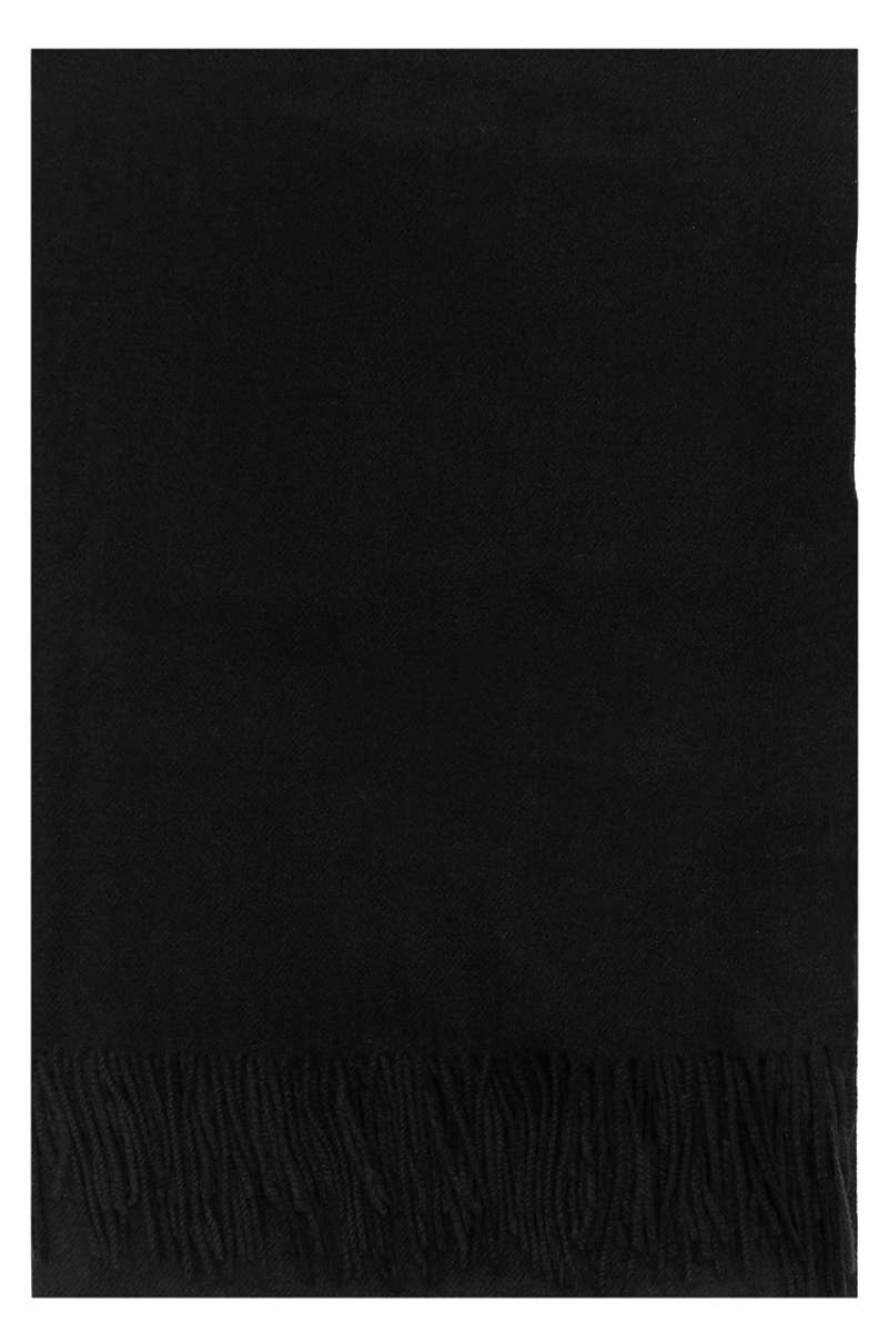 Oversized Fuzzy Twist Oblong Wrap Shawl Scarf