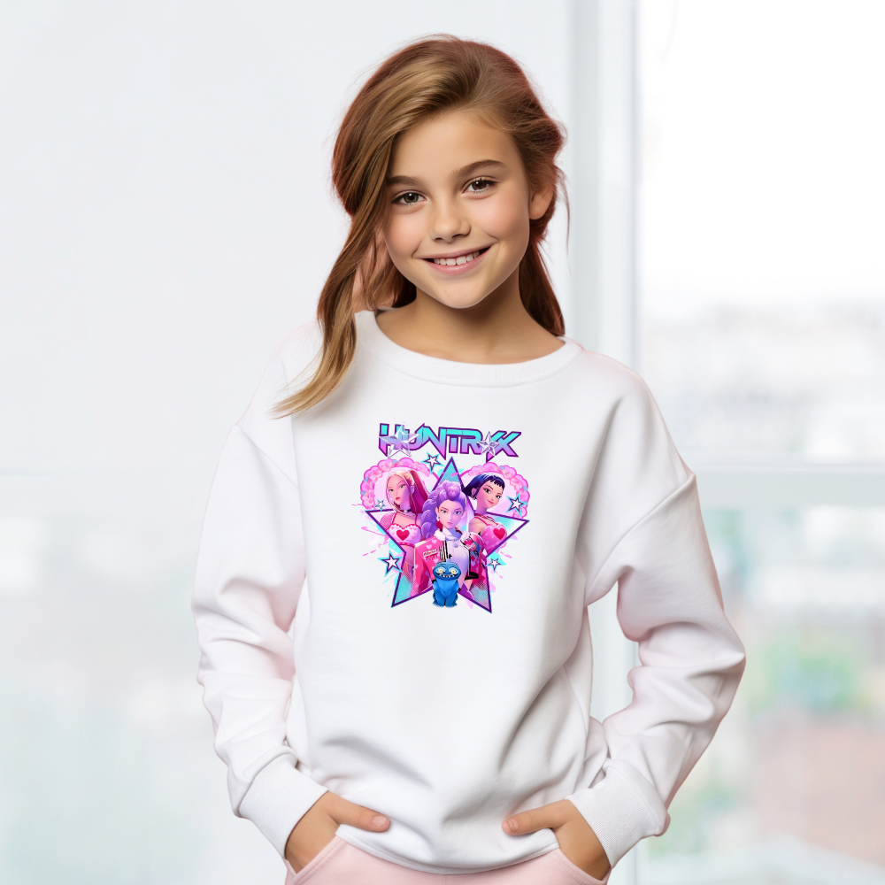 Youth Huntrix Valentine Crewneck Sweatshirt