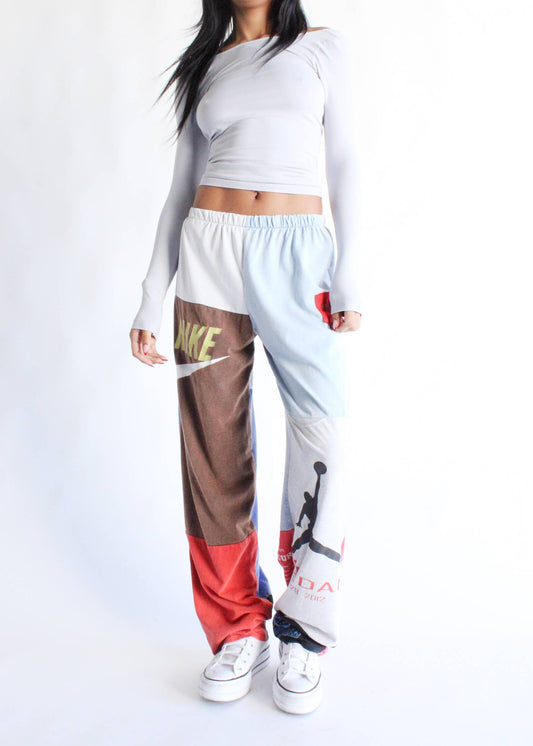 American Recycled Clothing Brand Pant (Nike+Addidas) - Each One is Unique