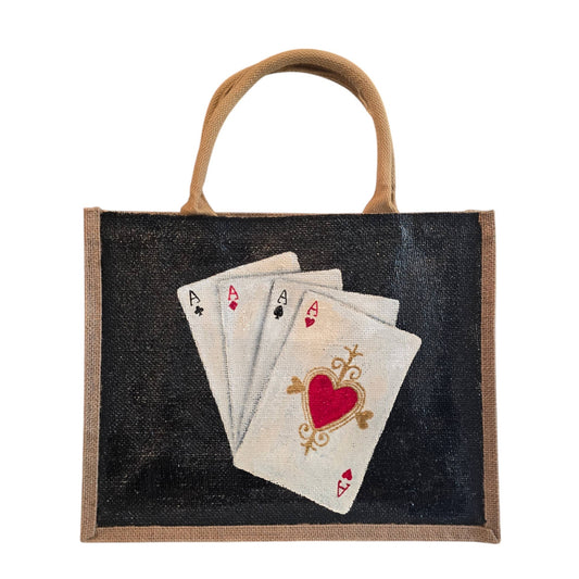 Four Aces Tote Bag