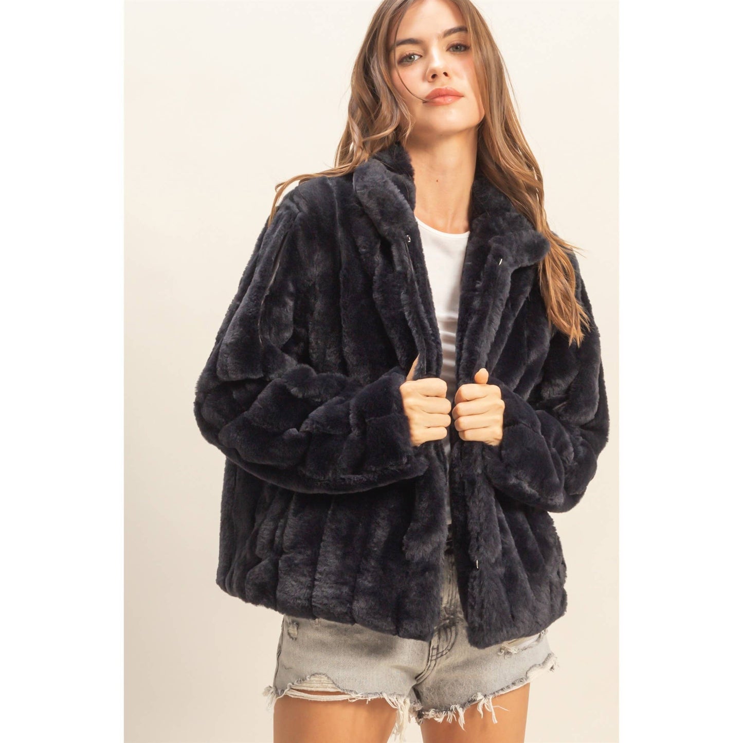 Faux Fur Jacket