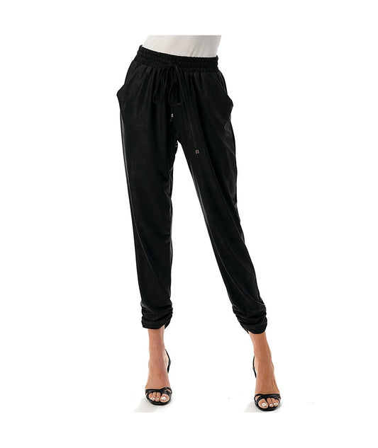 Ariella Pleather Joggers