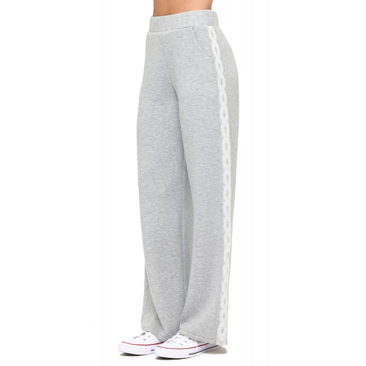 Ariella Soft chain trim sweatpants