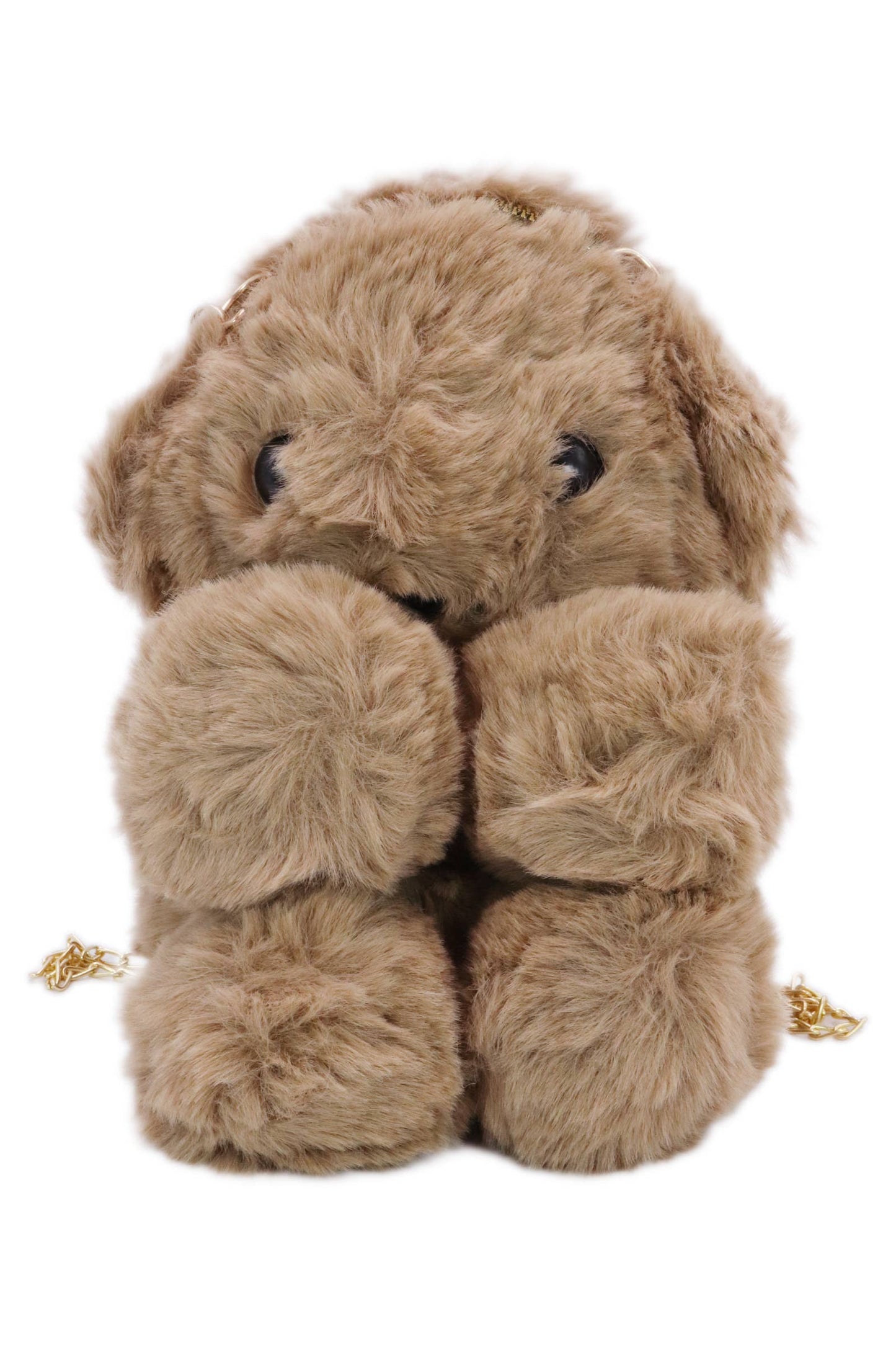 Teddy Bear Fuzzy Faux Fur Versatile Crossbody Bag