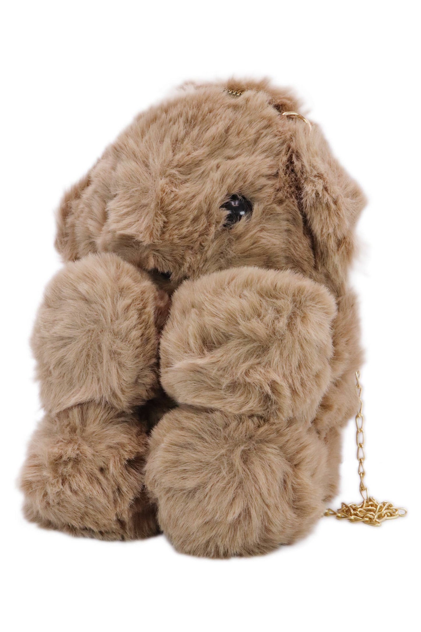 Teddy Bear Fuzzy Faux Fur Versatile Crossbody Bag