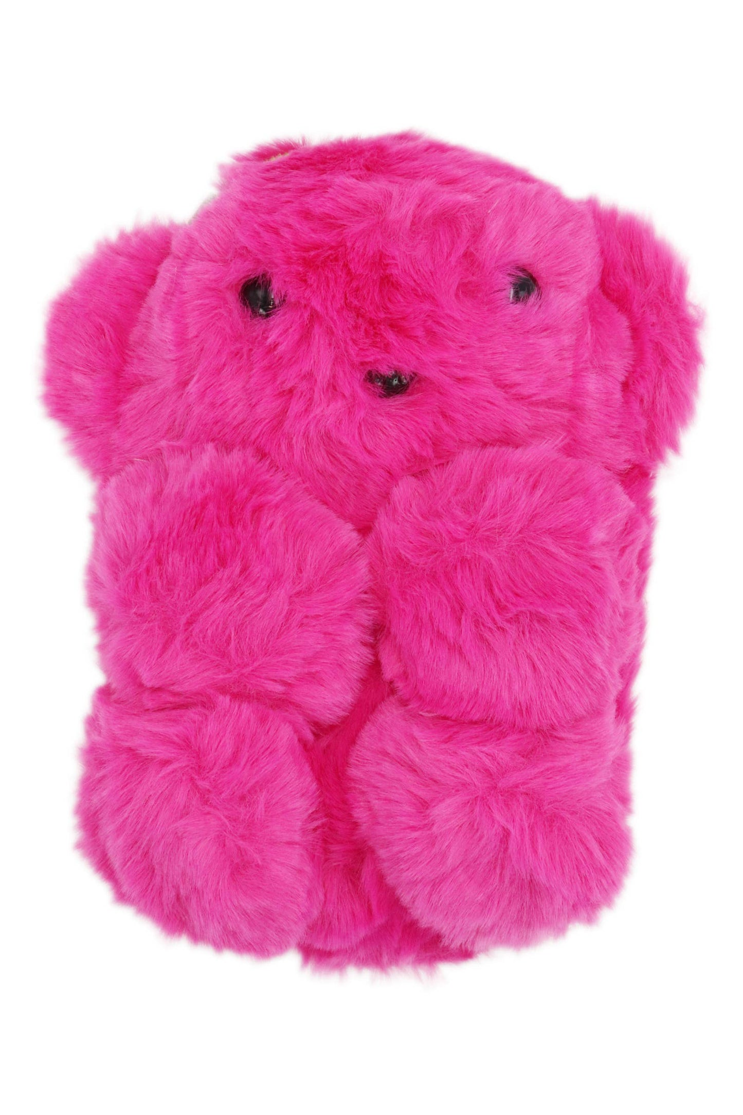 Teddy Bear Fuzzy Faux Fur Versatile Crossbody Bag