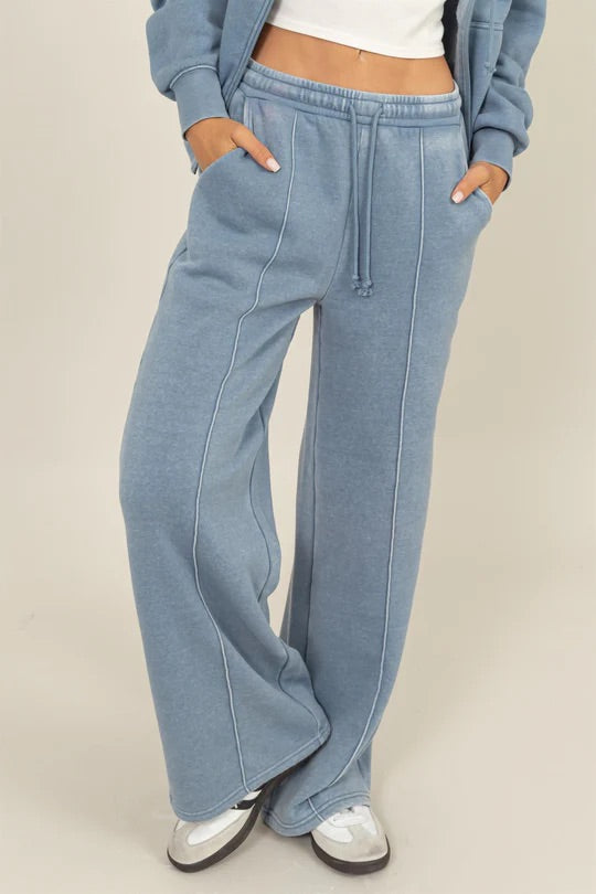 Double Zero Drawstring Sweatpants