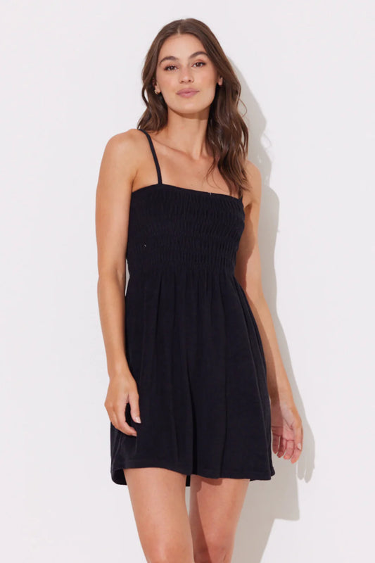 Ocean Drive Terry Cloth Halter Dress