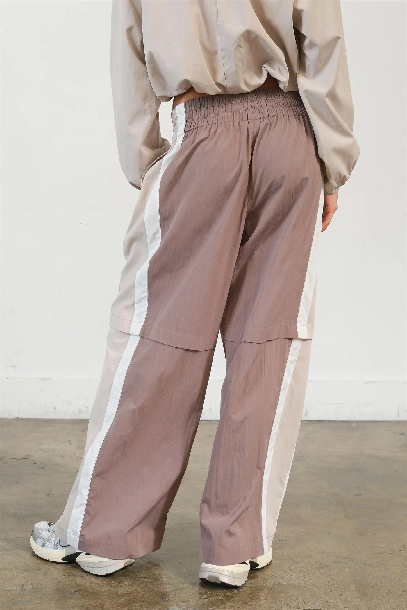 HYFVE HIGH-WAIST DRAWSTRING TRACK PANTS