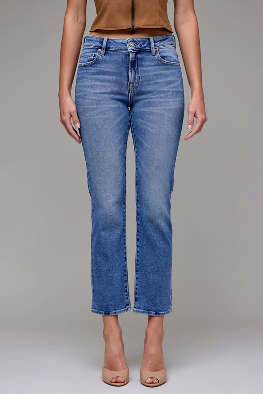 Hidden 28" Inseam Quinn Mid Rise Cigarette Skinny