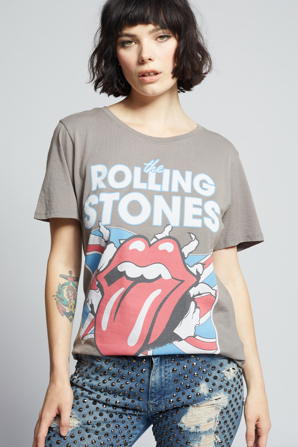 Recycled Karma The Rolling Stones Est. 1962 Steel Tee